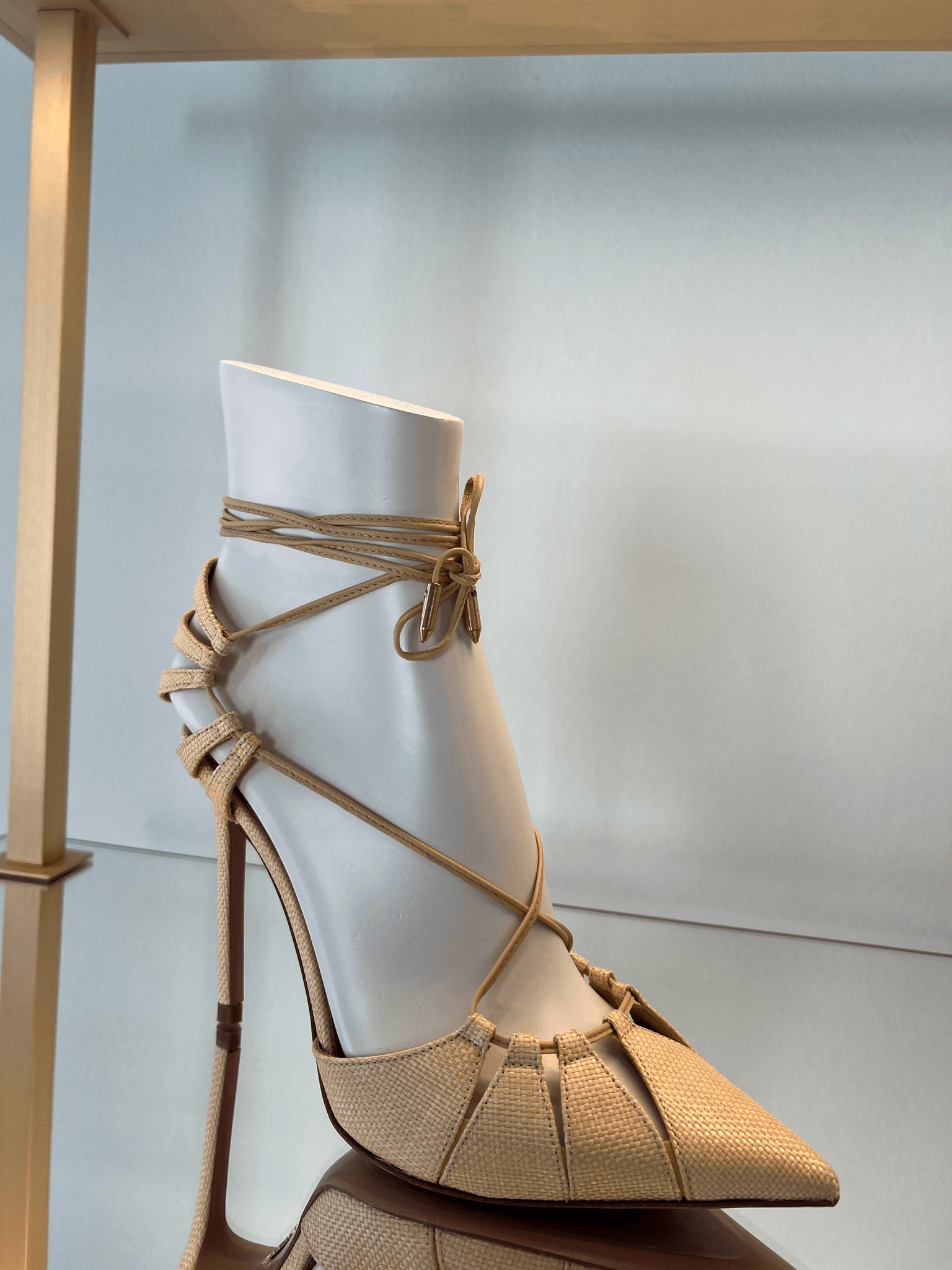 Aquazzura Beige HeelsAquazzura