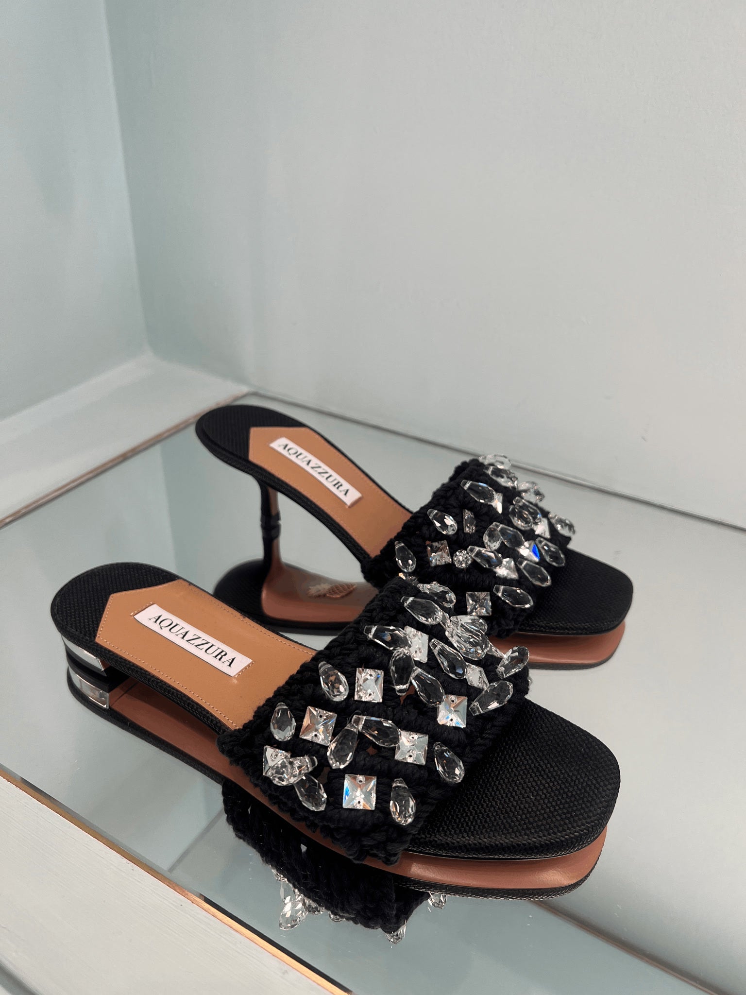 Aquazzura Black FlatsAquazzura