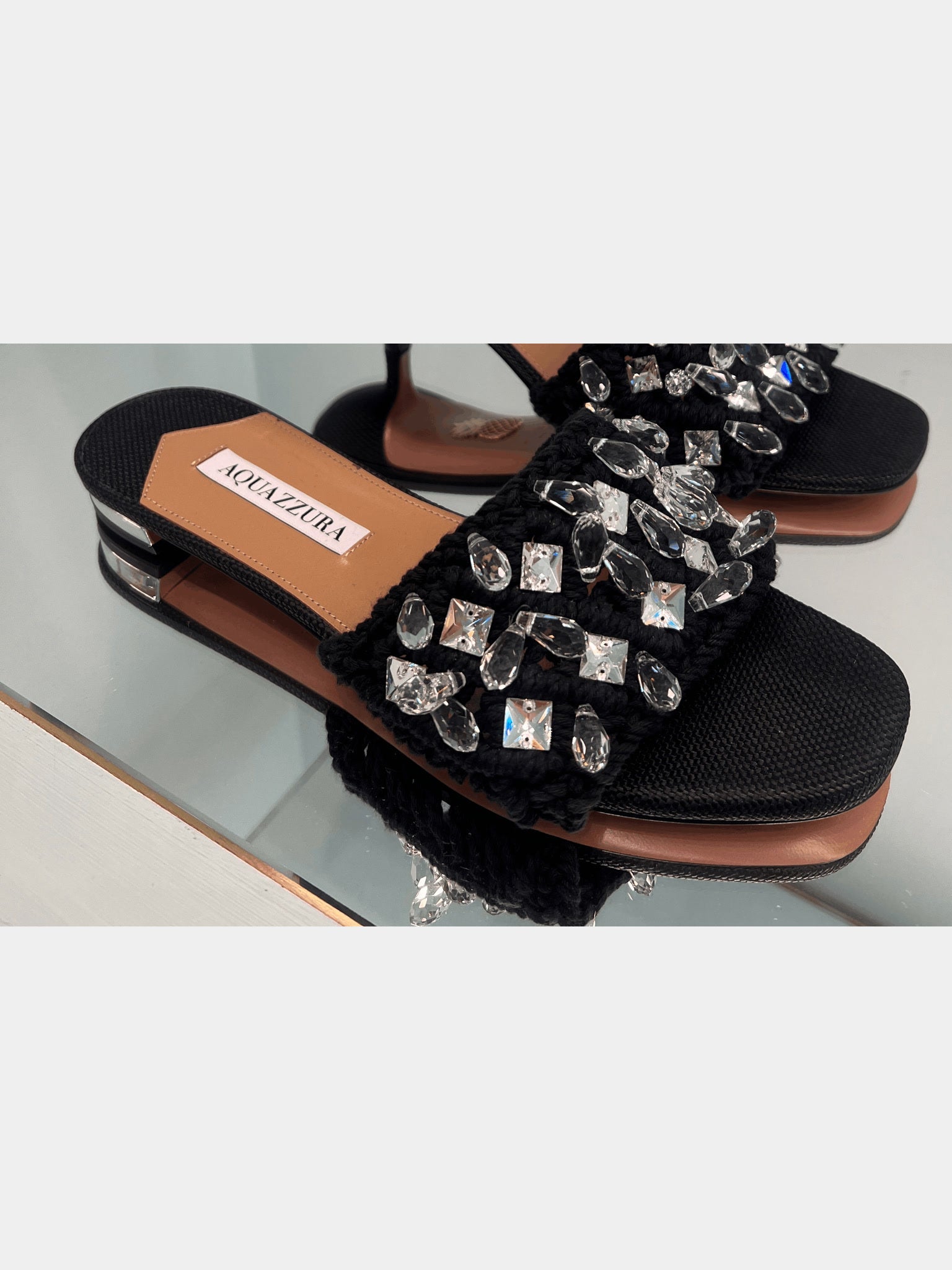 Aquazzura Black FlatsAquazzura