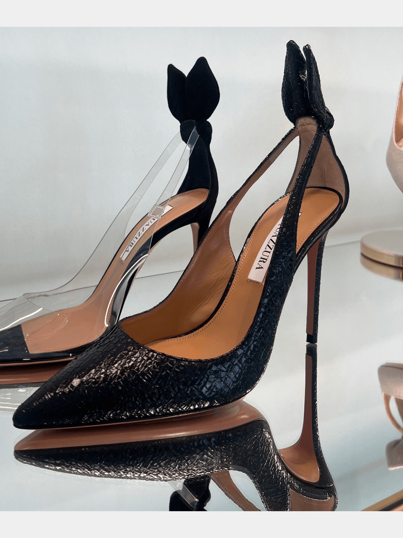 Aquazzura Black HeelsAquazzura