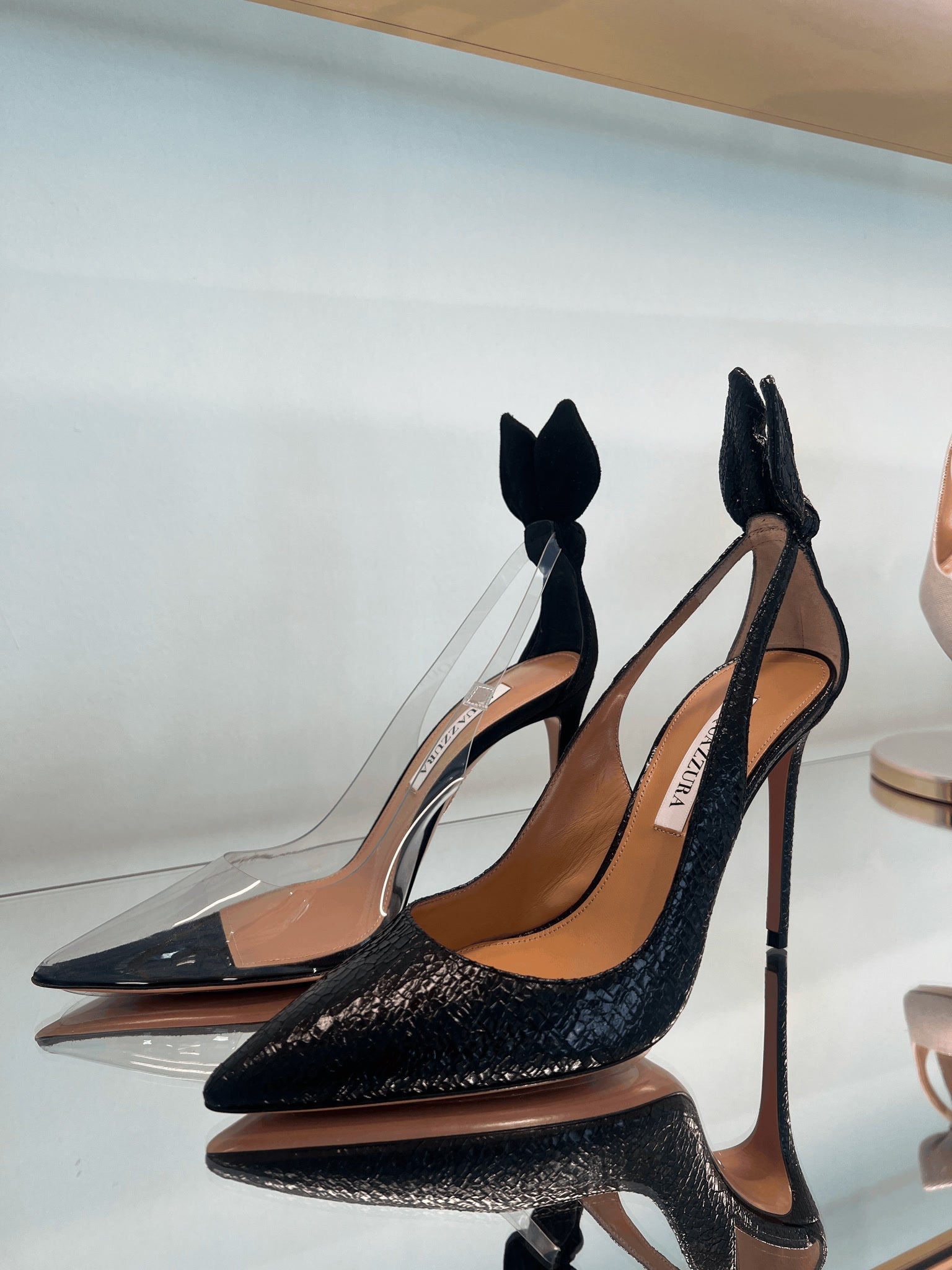 Aquazzura Black HeelsAquazzura