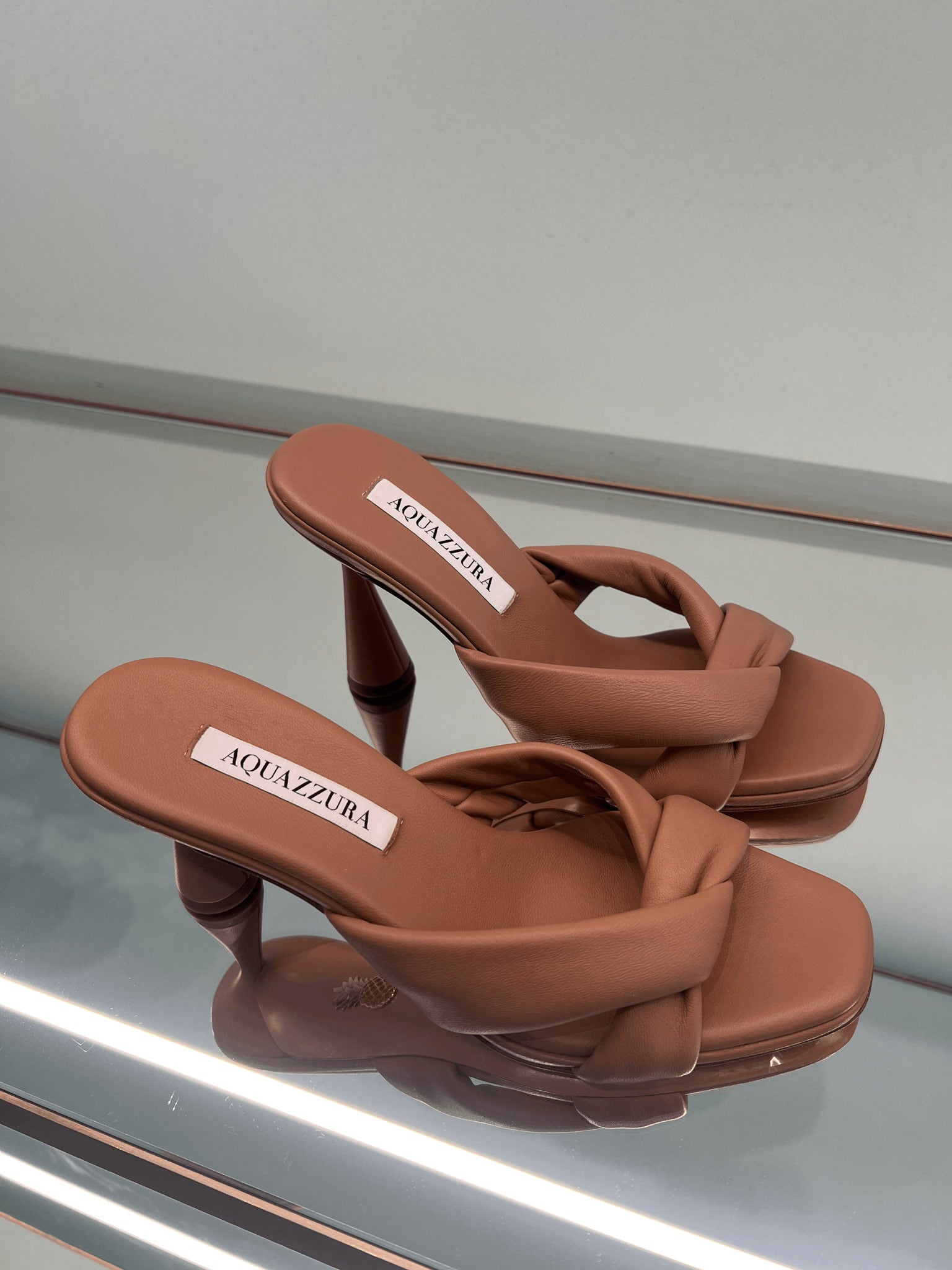 Aquazzura Brown HeelsAquazzura