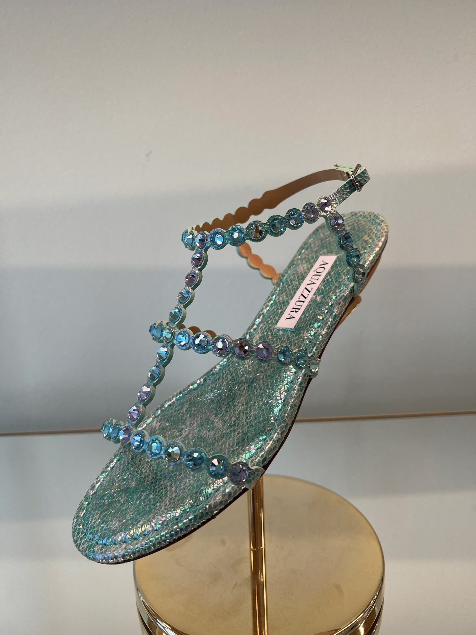 Aquazzura Damskie sandały skórzaneAquazzura