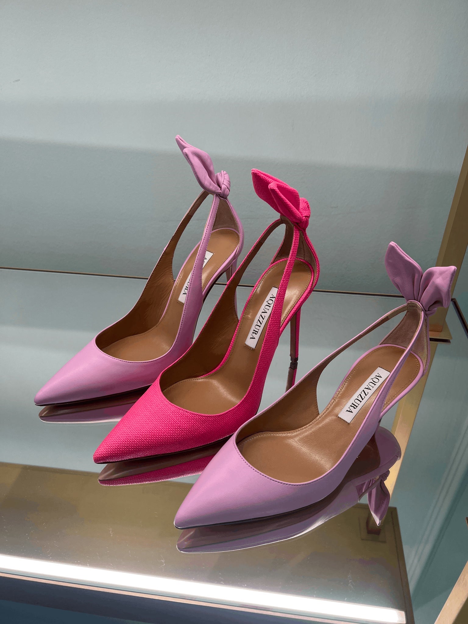 Aquazzura Pink HeelsAquazzura