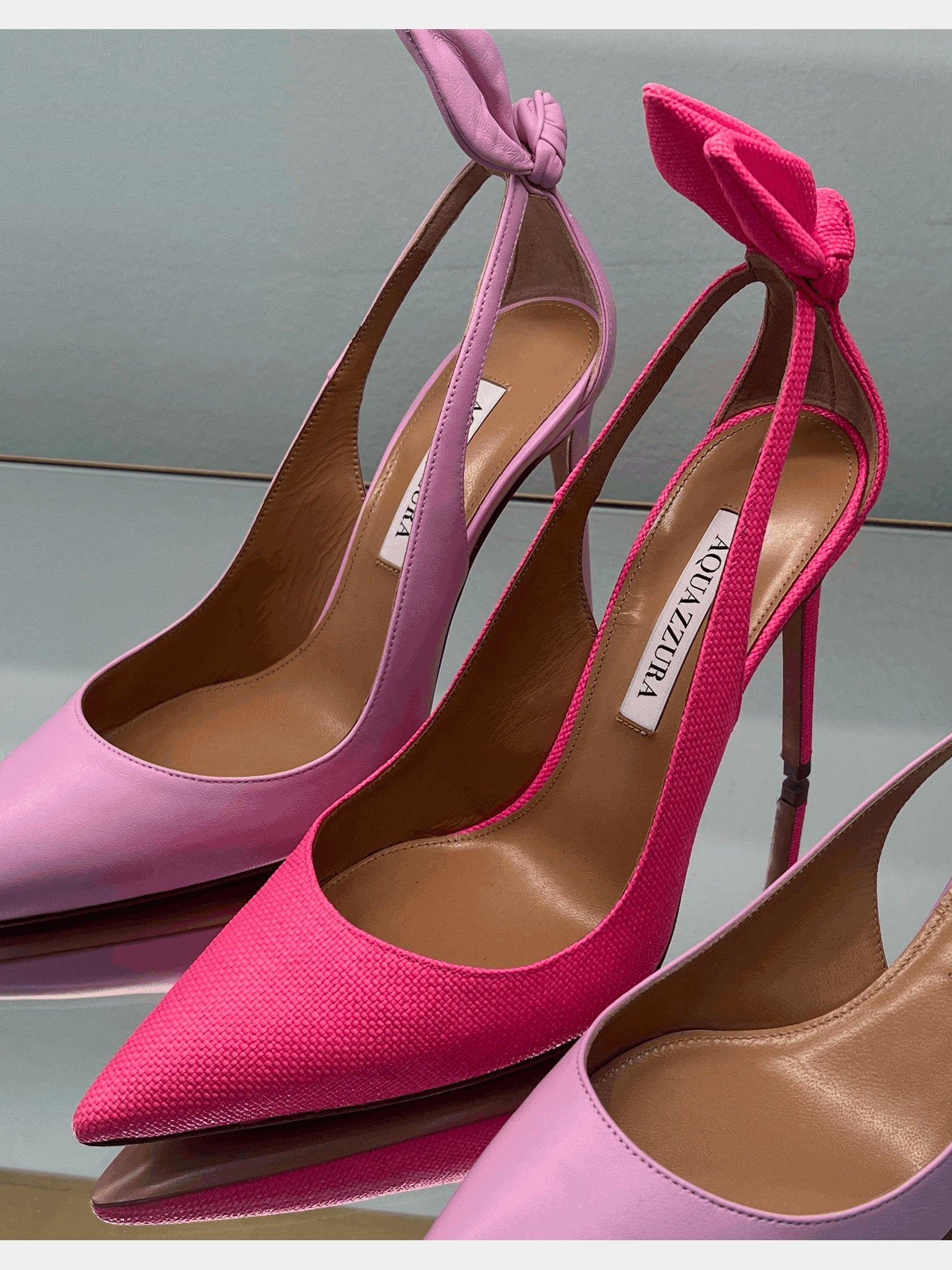 Aquazzura Pink HeelsAquazzura