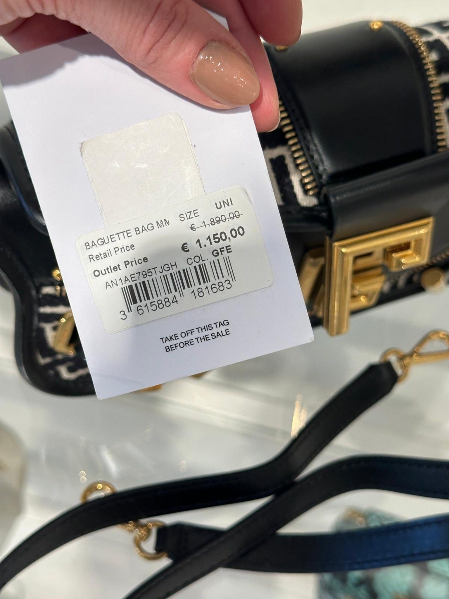 Balmain Baguette Bag MMBalmain