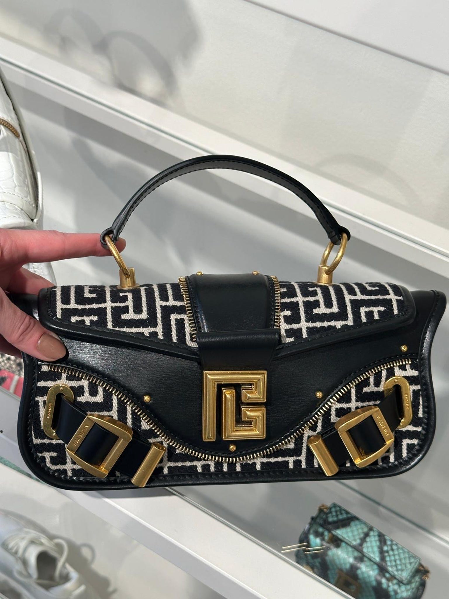 Balmain Baguette Bag MMBalmain