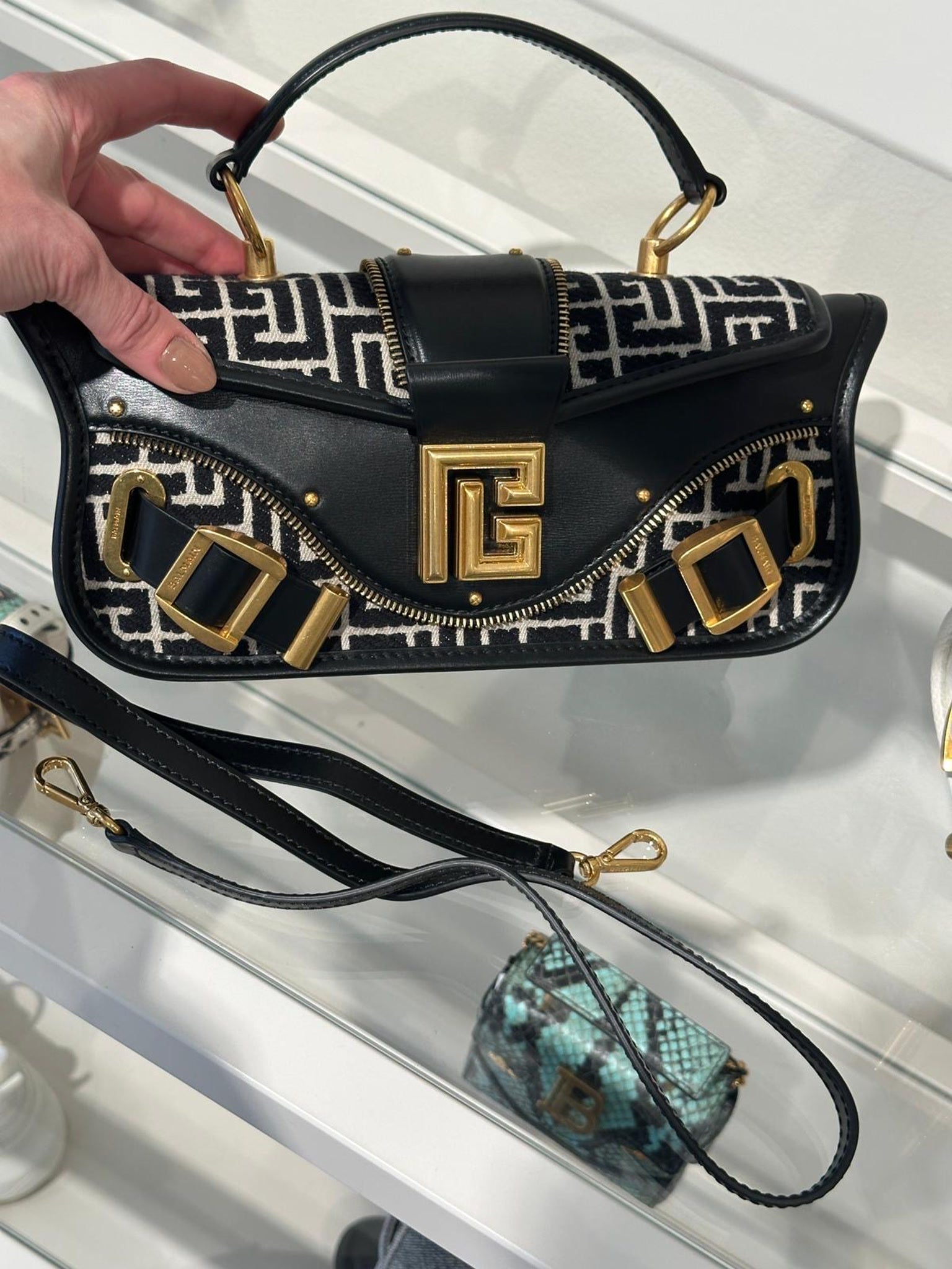 Balmain Baguette Bag MMBalmain