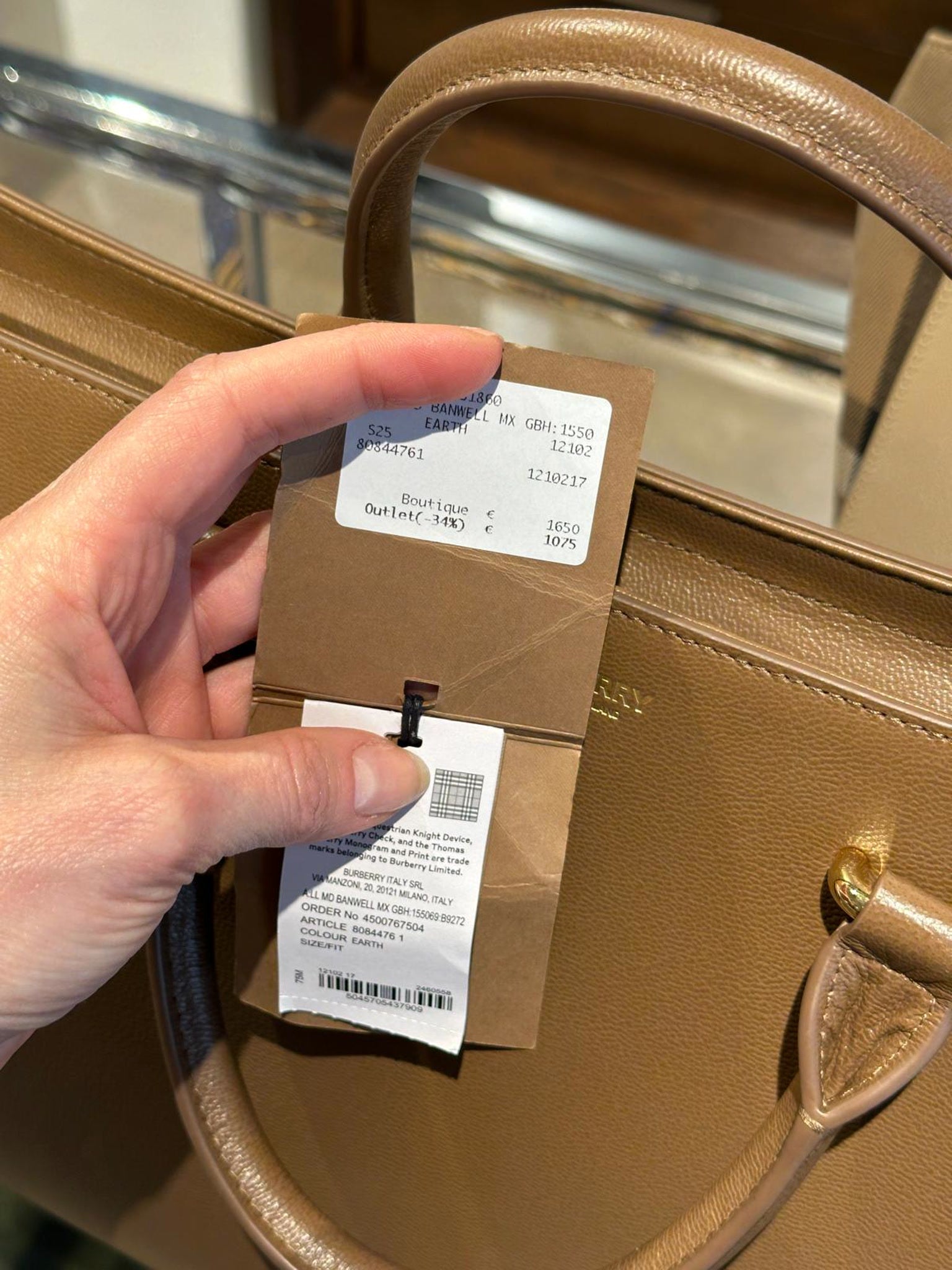 Burberry Banwell beige BagBurberry