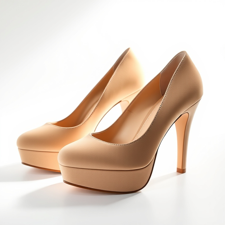 Casadei Beige Platform HeelsCasadei