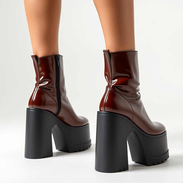 Casadei Chunky Platform BootsCasadei
