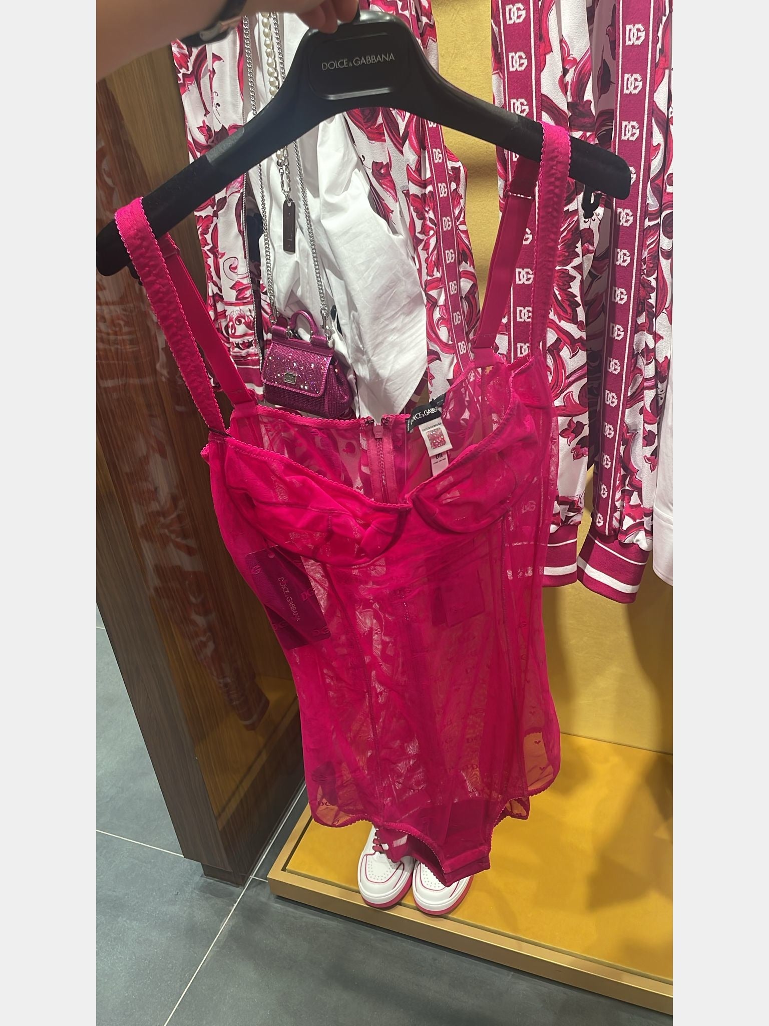 Dolce & Gabbana Body Damskie Fioletowe 09416T - FLWAPDolce & Gabbana