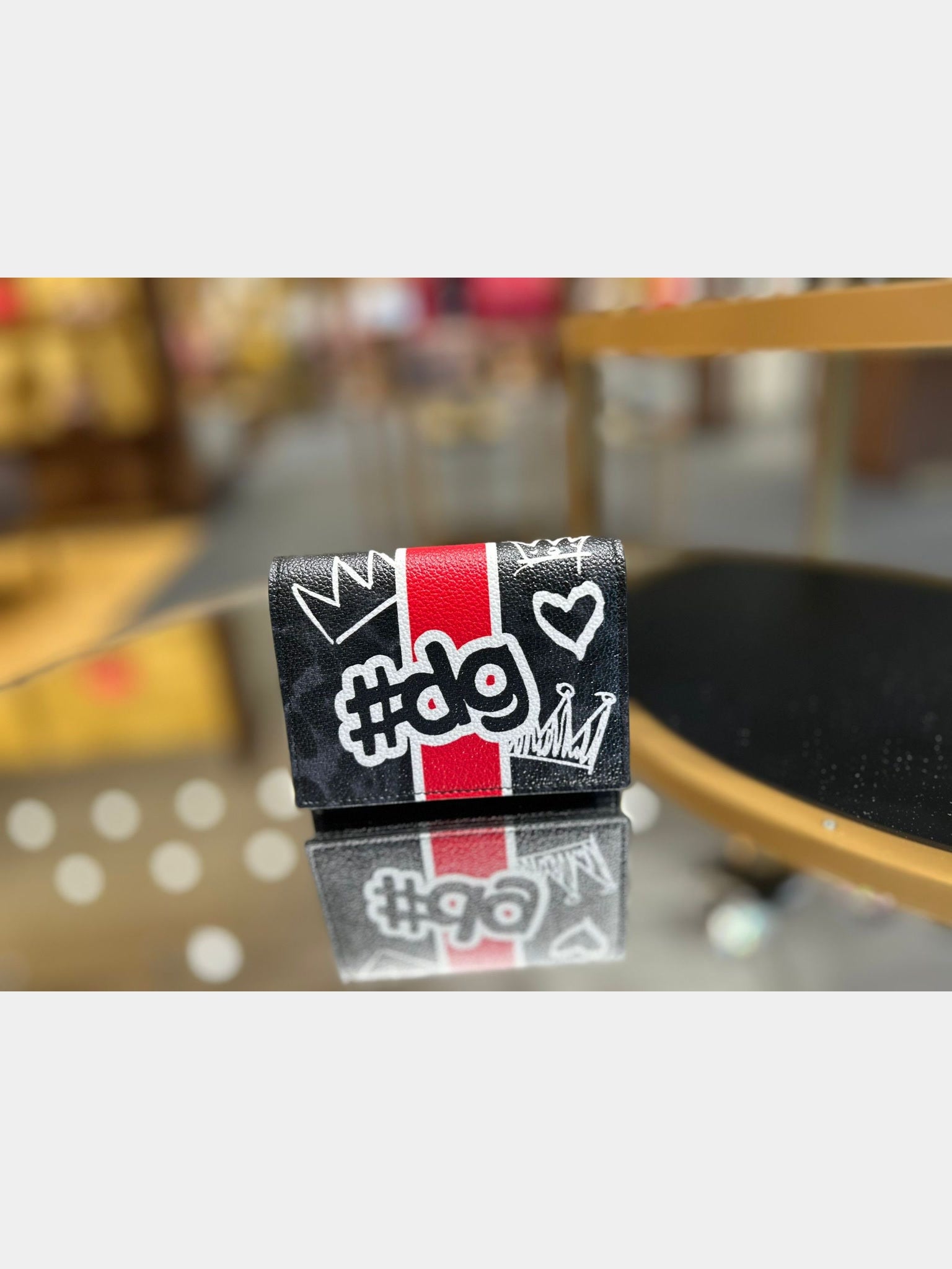 Dolce & Gabbana Cardholder Leo Grig GraffitiDolce & Gabbana