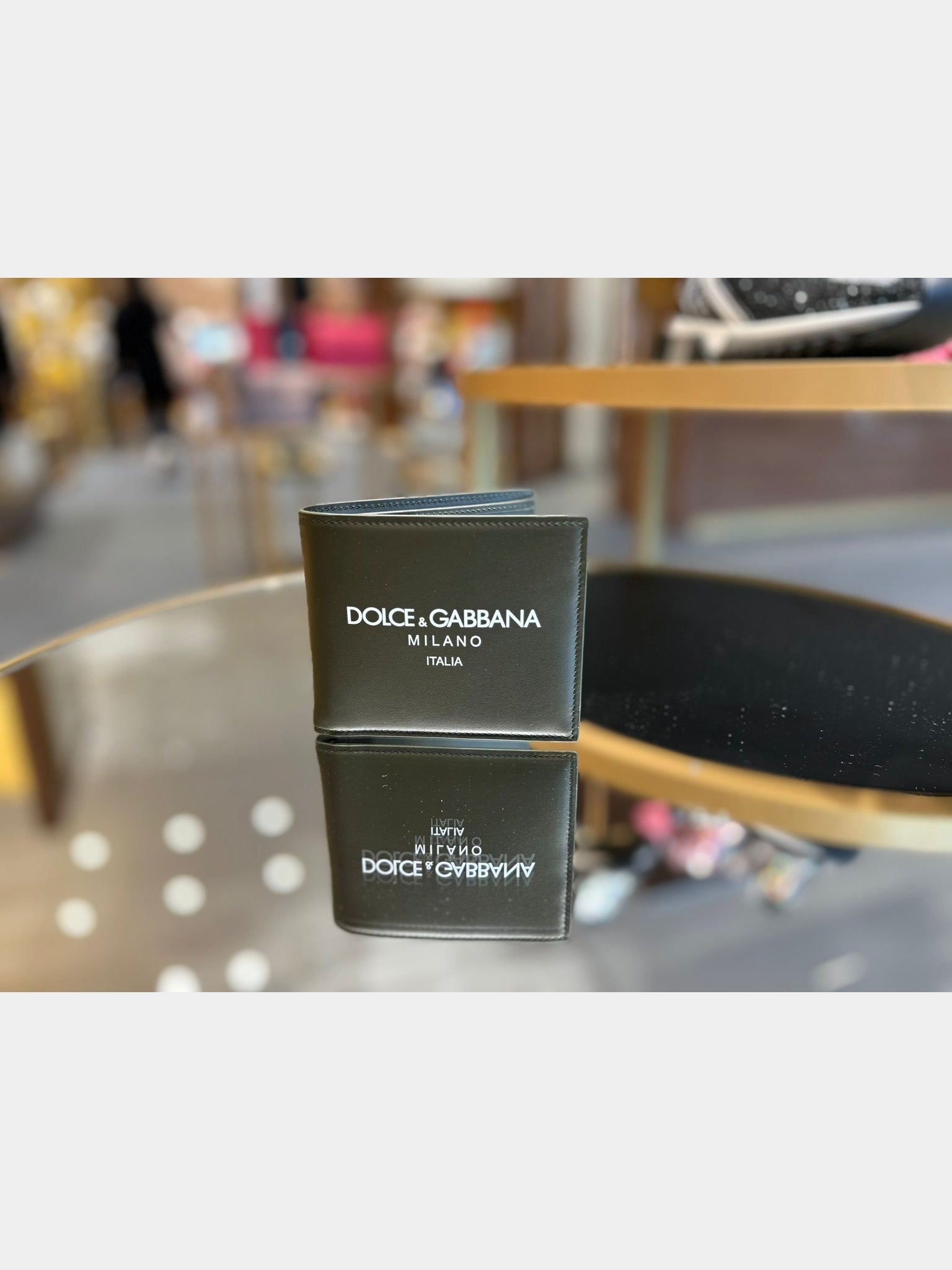 Dolce & Gabbana Portfel Damski Bifold WojskowyDolce & Gabbana