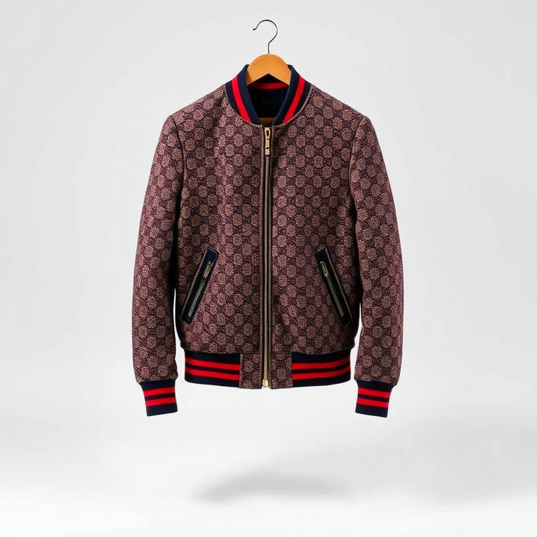 Gucci Tweed Bomber JacketGucci