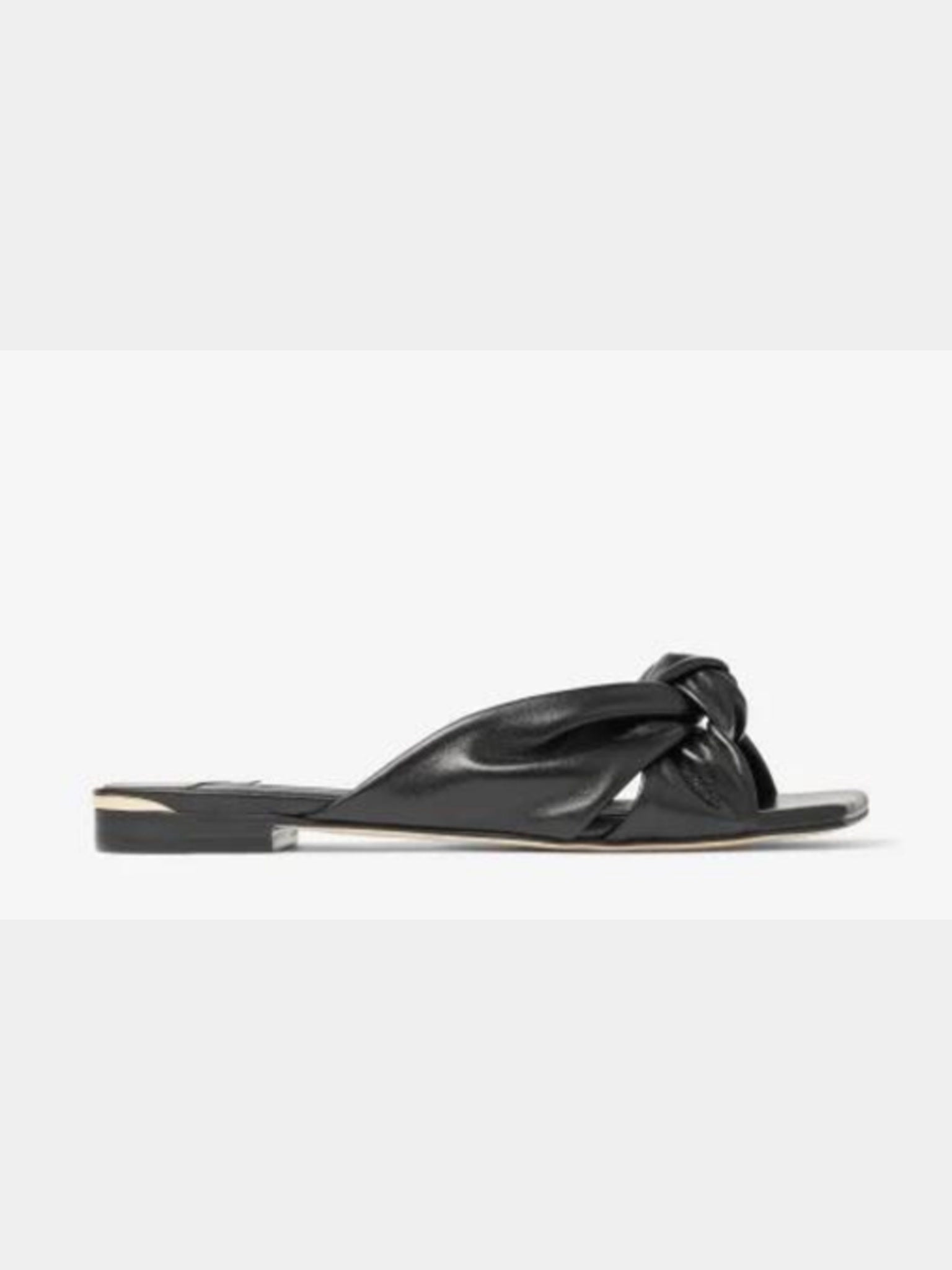 Jimmy Choo Avenue Flat - Nap - BlackJimmy Choo