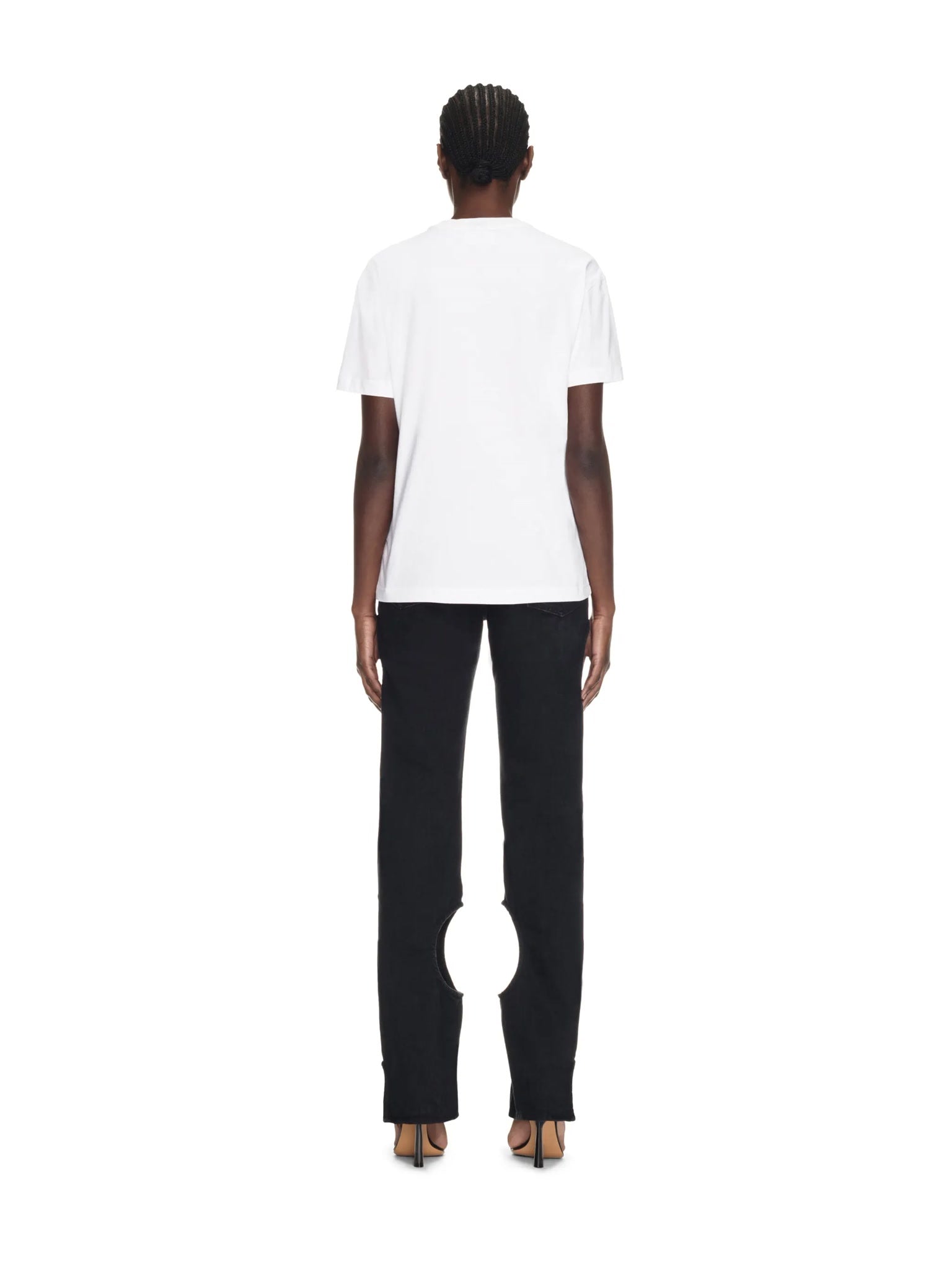 Off - White Big Logo Bookish Casual TeeOff - White