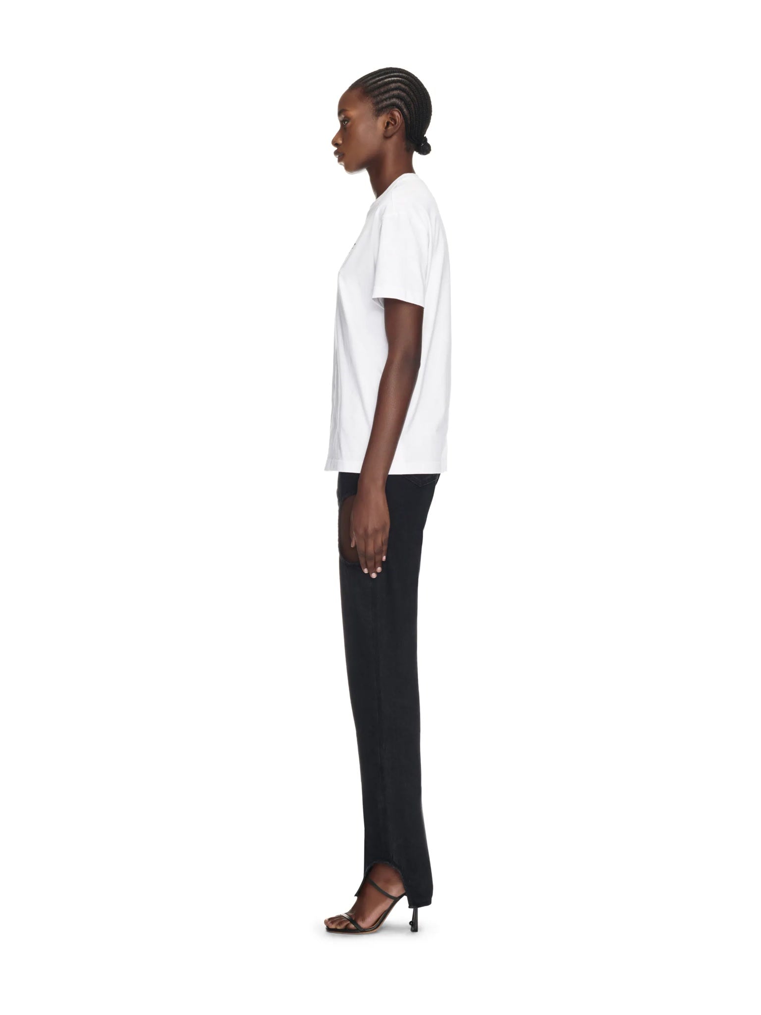 Off - White Big Logo Bookish Casual TeeOff - White