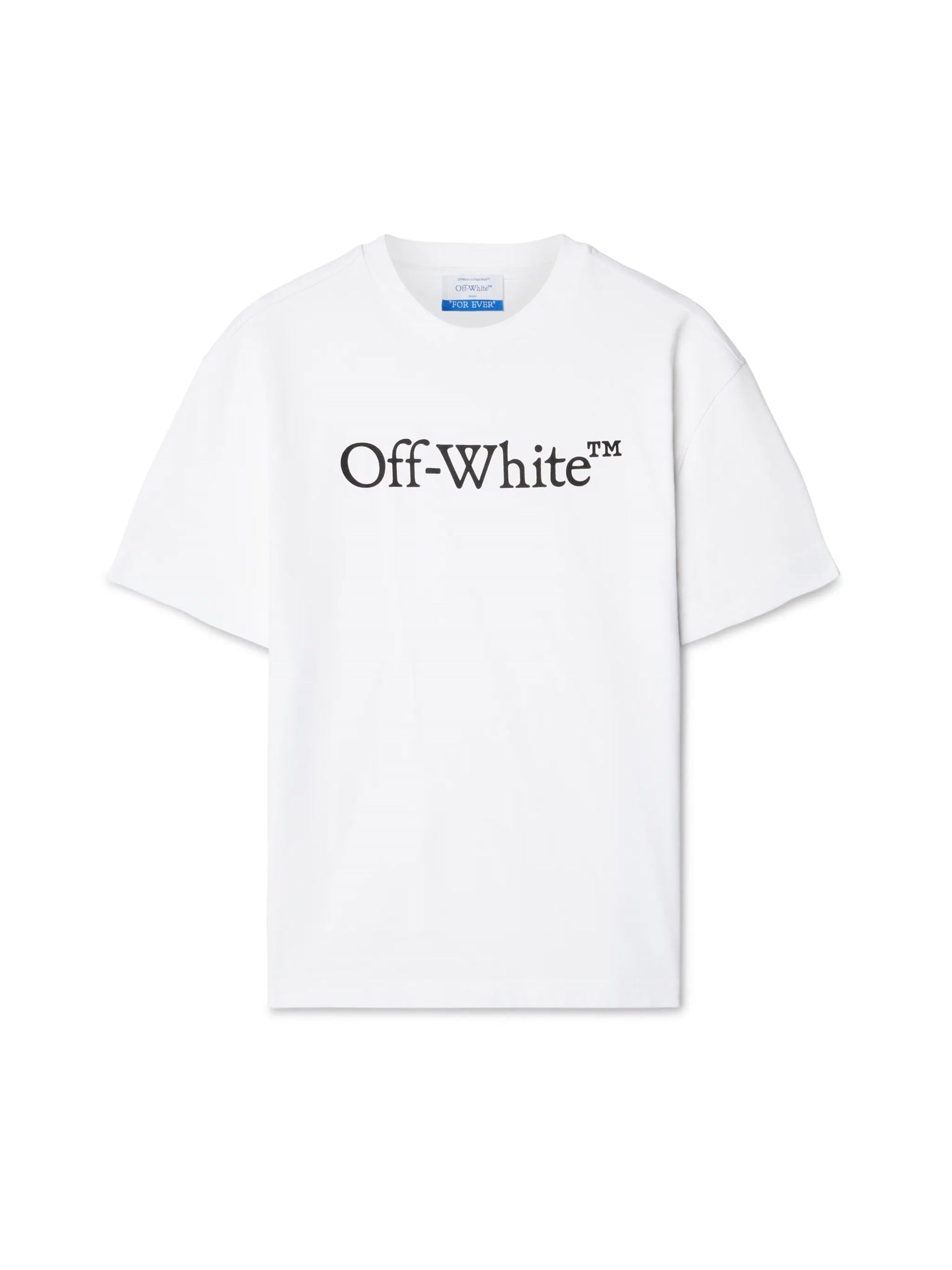 Off - White Big Logo Bookish Casual TeeOff - White
