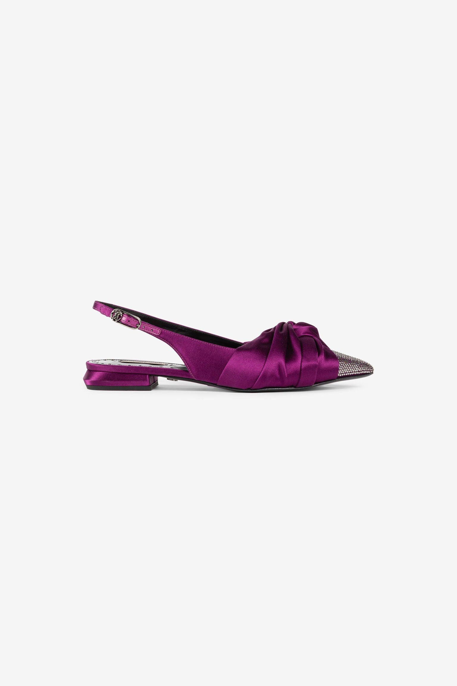 Roberto Cavalli Knot - detail crystal - embellished ballerina shoesRoberto Cavalli