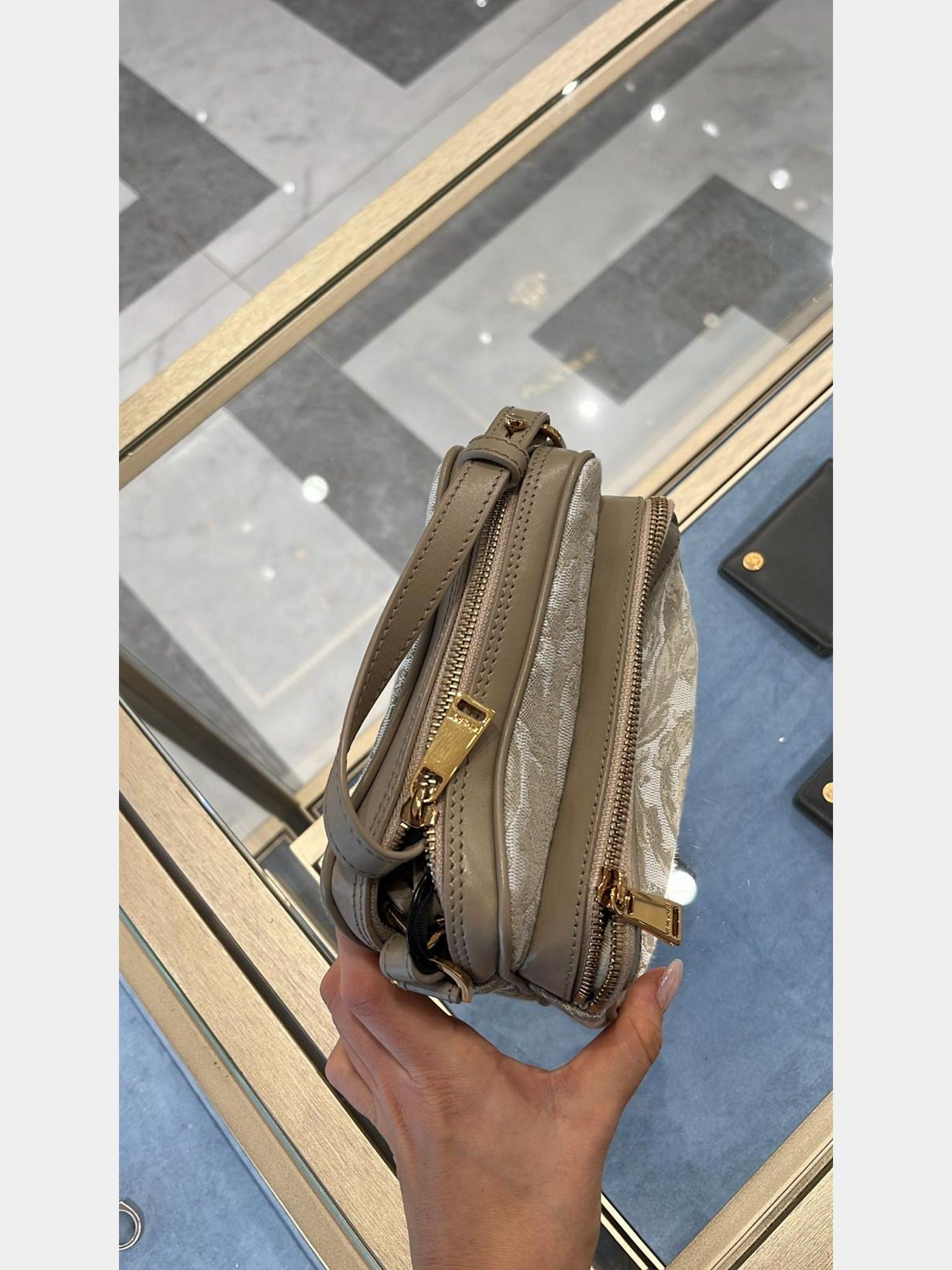 Versace Bags Tessuto Jacquard + VitelloVersace