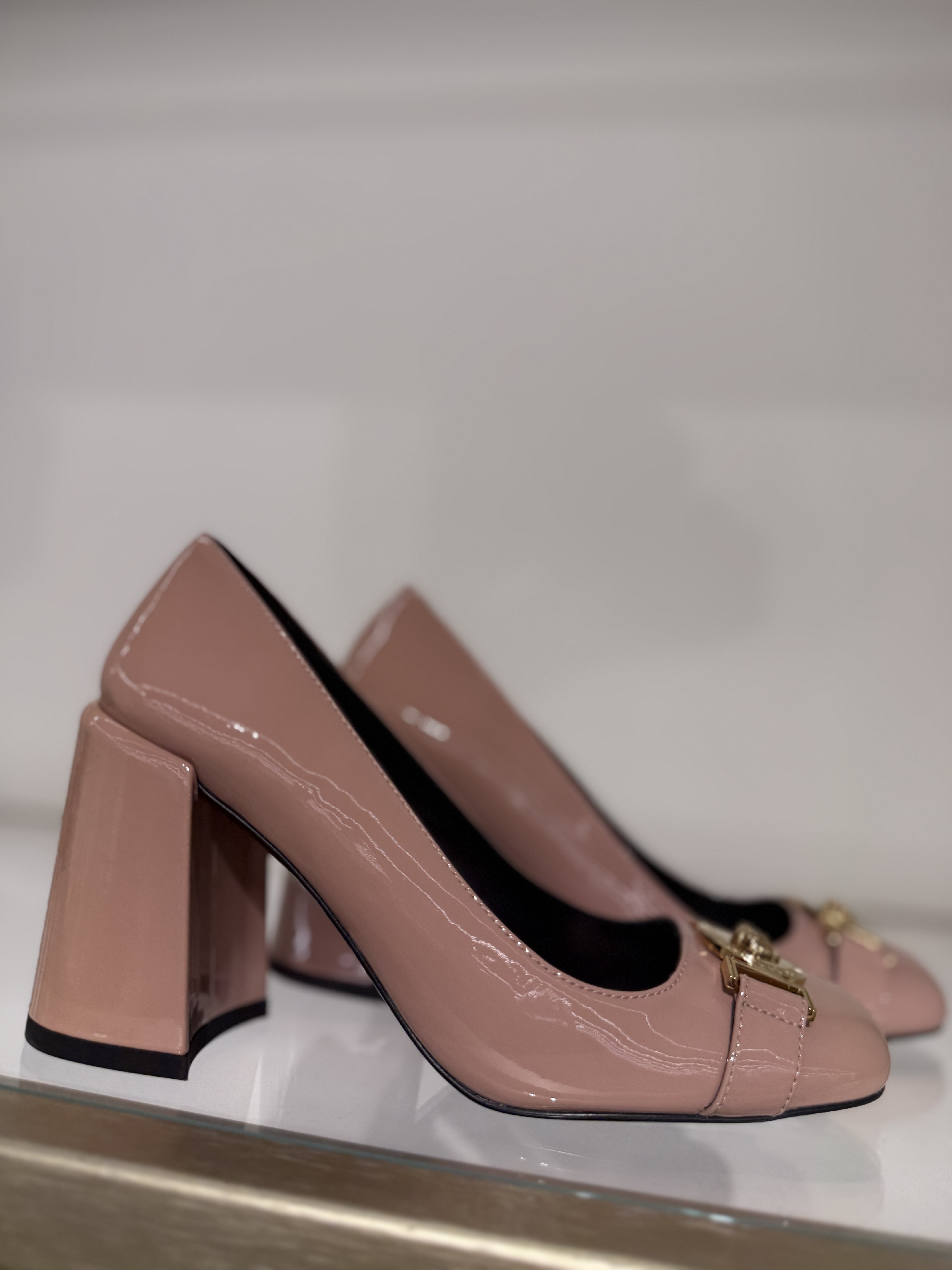 Versace nude pink HeelsVersace