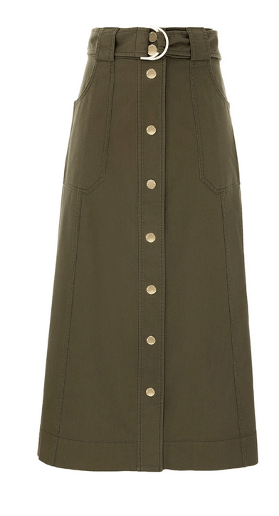 ZIMMERMANN Denim Wrap SkirtZimmermann